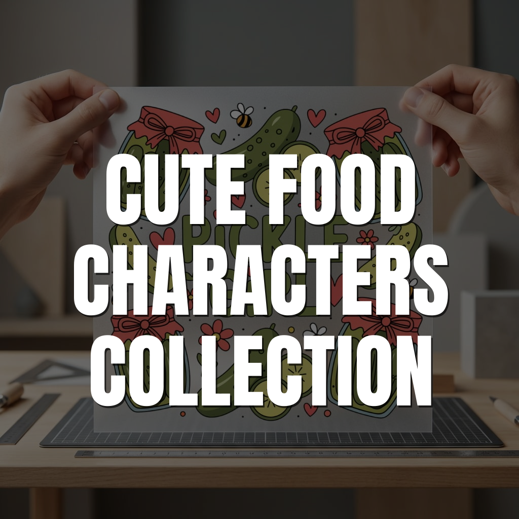 Cute Food Characters Collection