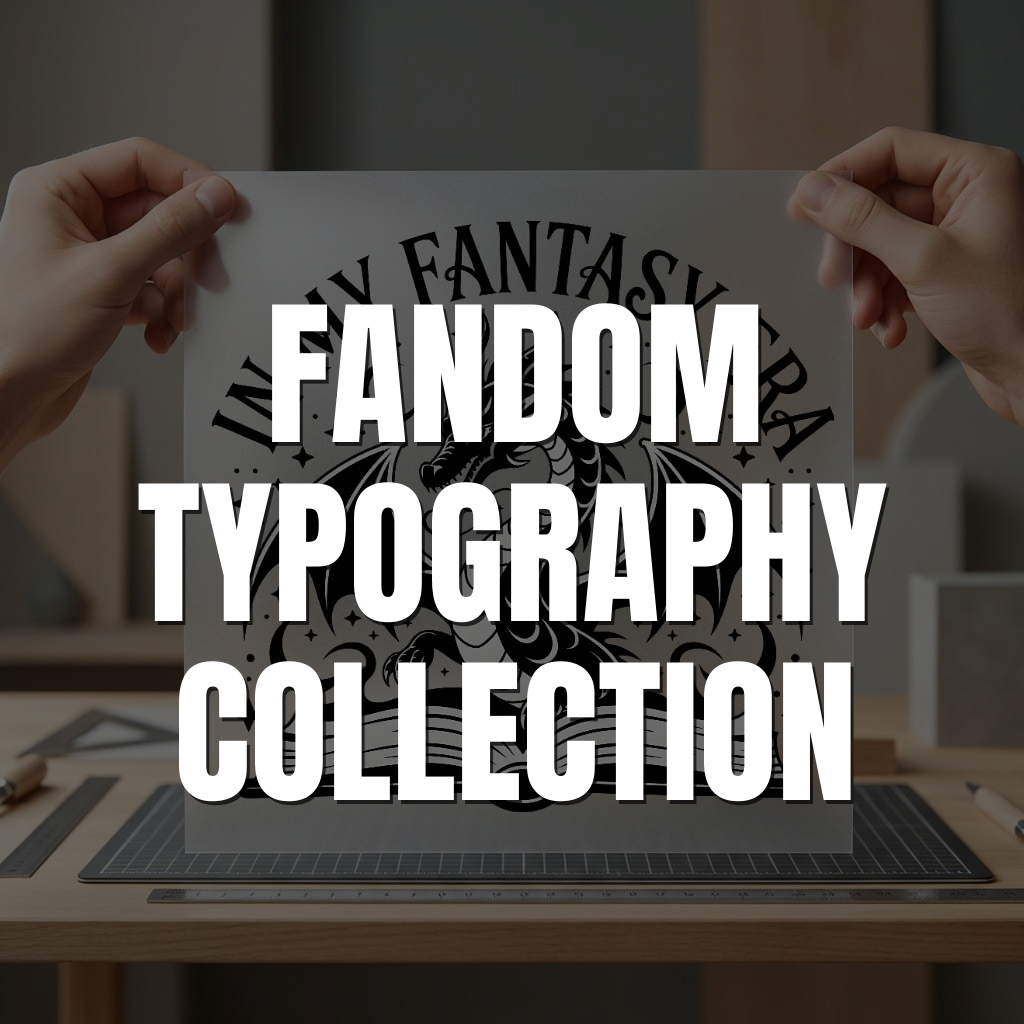 Fandom Typography Collection