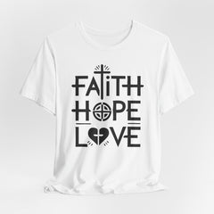 Faith Hope Love | Faith Journey Tee