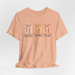 Grateful Thankful Blessed | Blessings & Gratitude Fall T-shirt