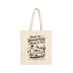 Bind My Wandering Heart | Christian Tote Bag (Psalm 119:10)