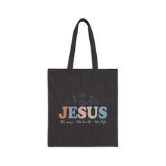 Jesus • The Way The Truth The Life | Christian Tote Bag