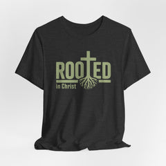 Rooted in Christ | Identity in Christ Christian T-Shirt