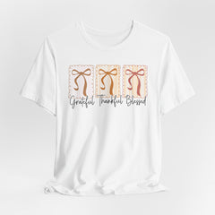 Grateful Thankful Blessed | Blessings & Gratitude Fall T-shirt