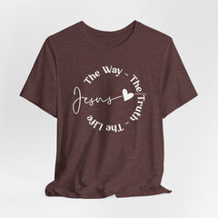 The Way The Truth The Life | Jesus Faith Tee