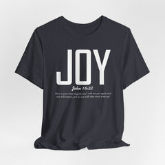 Joy John 16:22 Tee | Bible Verse T-shirt