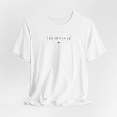 Jesus Saves | Minimalist Christian T-Shirt