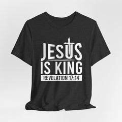 Jesus Is King | Bible Verse T-shirt