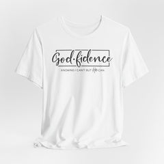 Godfidence | Knowing I Can’t But He Can Christian T-Shirt