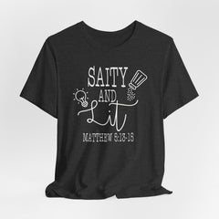 Salty and Lit Tee | Faith & Humor T-shirt