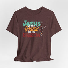 Jesus Is the Reason for the Season Lights Cross | Worship & Praise Tee