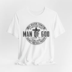 Man of God | Isaiah 54:17 Christian T-Shirt