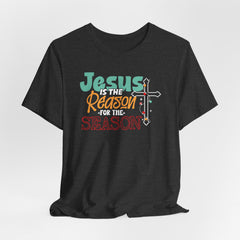 Jesus Is the Reason for the Season Lights Cross | Worship & Praise Tee