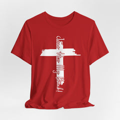 Jesus Has My Back | Cross Faith T-shirt