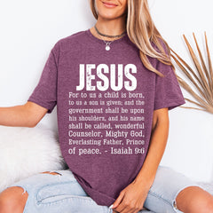 JESUS Isaiah 9:6 | Prophecy & Peace Tee