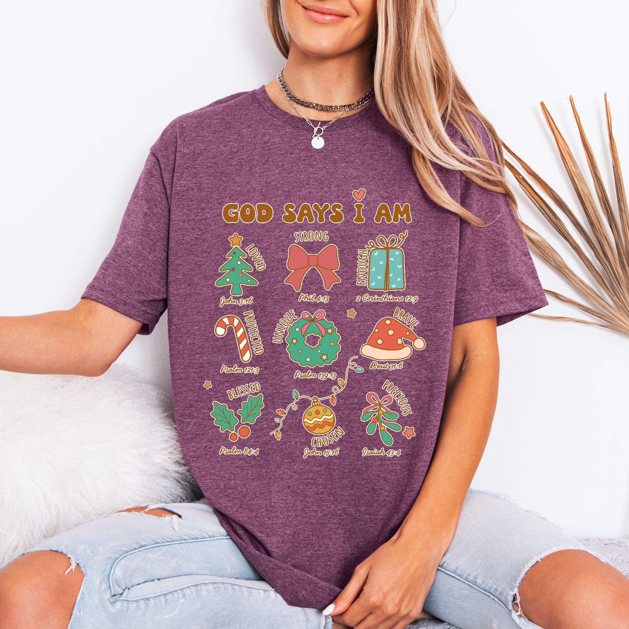 God Says I Am | Christmas Identity Tee