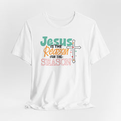 Jesus Is the Reason for the Season Lights Cross | Worship & Praise Tee