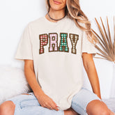 PRAY Plaid | Faith & Prayer Tee