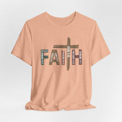Faith Verses Cross | Bible Verse Tee