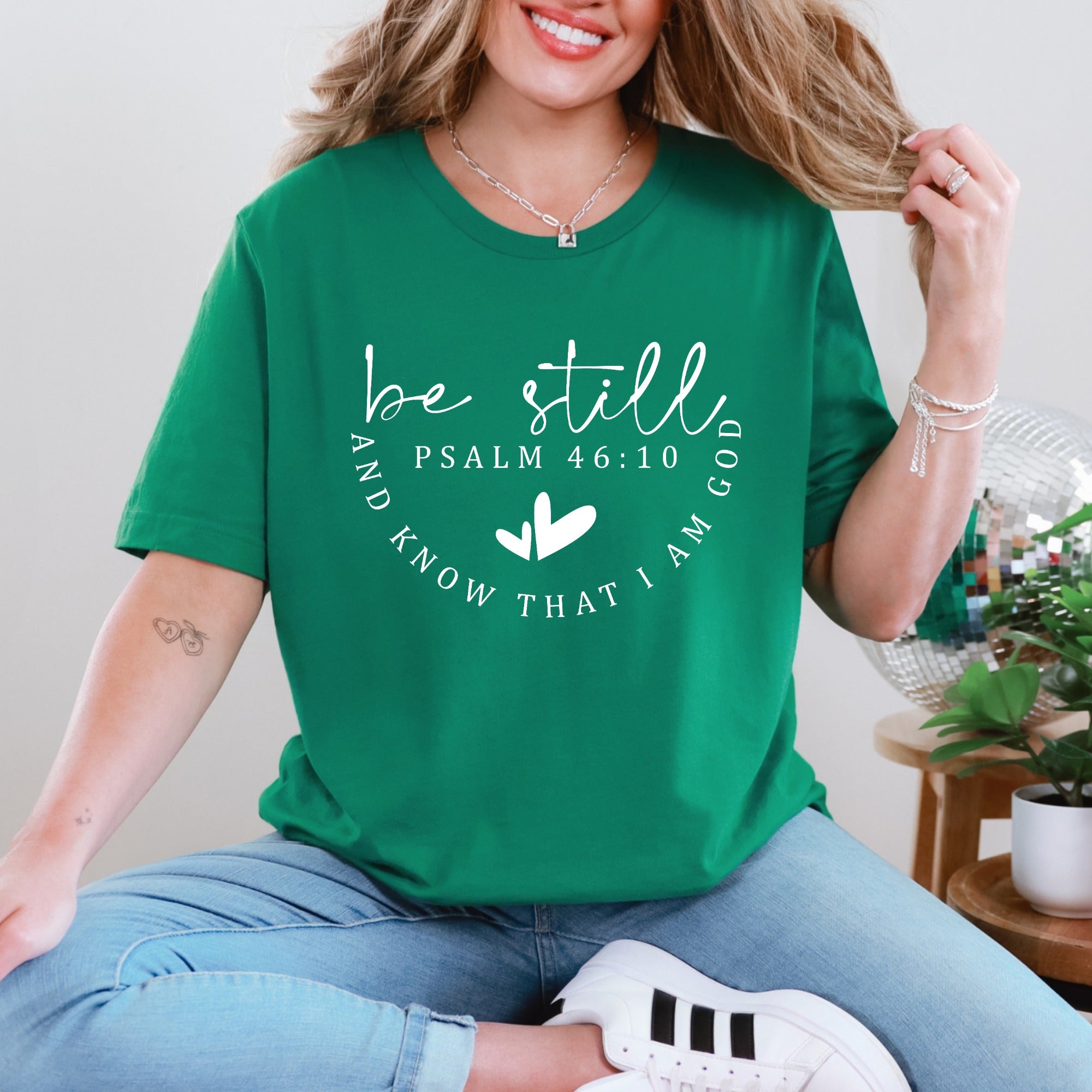 Be Still And Know | Scripture Verse Tee