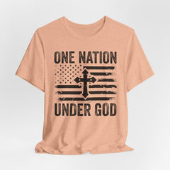 One Nation Under God | Patriotic Christian T-Shirt