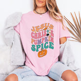Jesus Christ & Pumpkin Spice | Fall Faith Tee