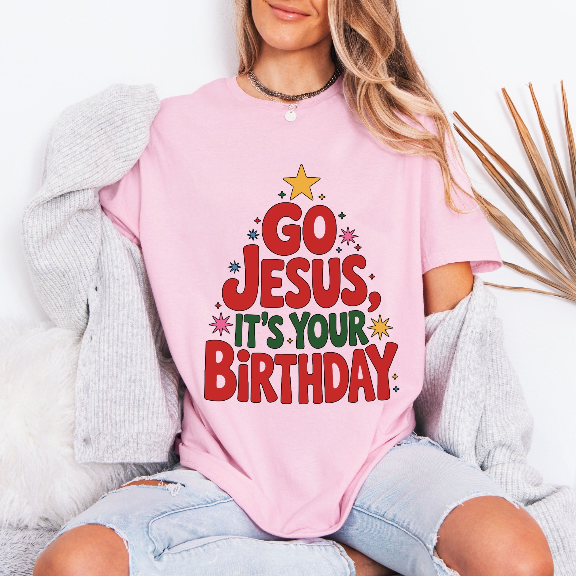 Go Jesus It's Your Birthday | Festive Christ-Centered Tee