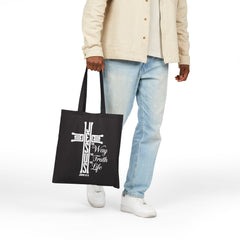 Jesus: The Way, The Truth, The Life | John 14:6 Tote Bag