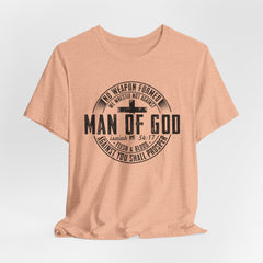 Man of God | Isaiah 54:17 Christian T-Shirt