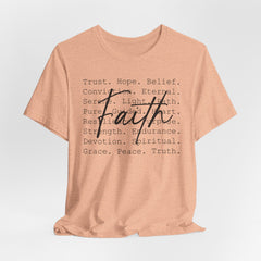 Faith Typography | Identity in Christ T-Shirt