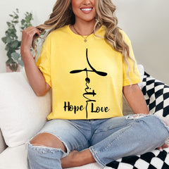 Faith Hope Love | Script Cross Tee