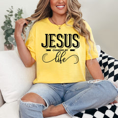 Jesus Changed My Life | Testimony & Faith Tee