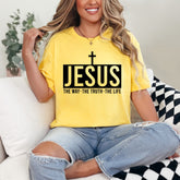 Jesus The Way The Truth The Life | Bold Faith Tee