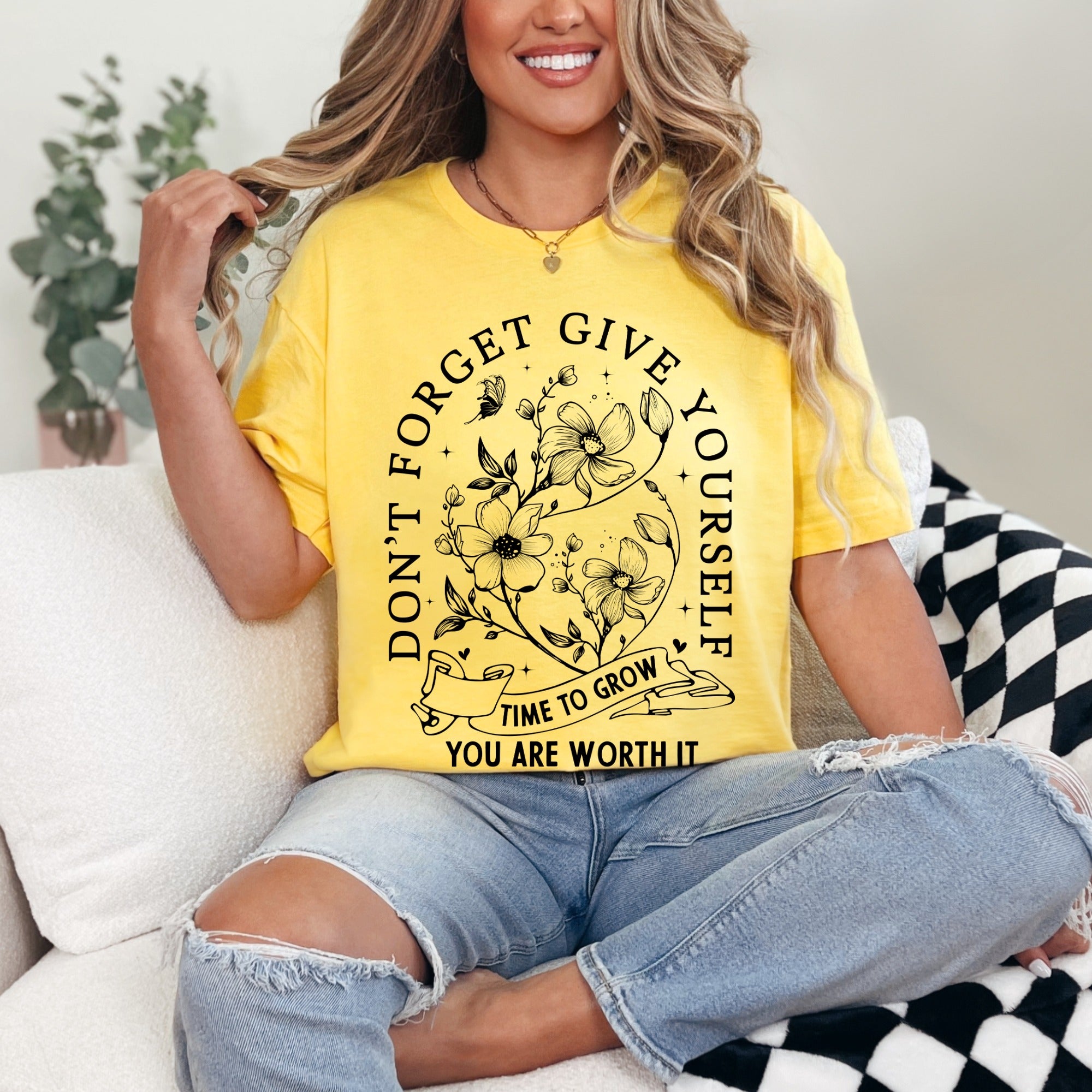Don't Forget Yourself | Growth & Self-Worth Tee