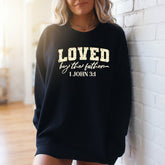 Loved by the Father | 1 John 3:1 Floral Faith Sweatshirt