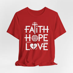 Faith Hope Love | Faith Journey Tee
