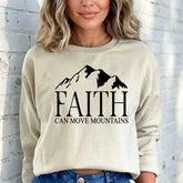 Faith Can Move Mountains | Strength & Serenity Sweatshirt