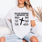 Dear Person Behind Me | Affirming Scripture Tee