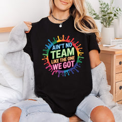 Ain Team Like One Positive Vibes Collection Good Vibes Collection Ready to Press DTF Transfer for Dtf
