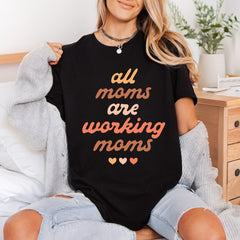 All Moms Working Empowering Mom Ready to Press DTF Transfer for Dtf
