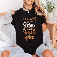 All Need Jesus Pumpkin Christian Faith Ready to Press DTF Transfer for Dtf