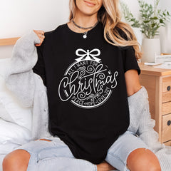 All Want Christmas Peace Christmas Aesthetic Ready to Press DTF Transfer for Dtf
