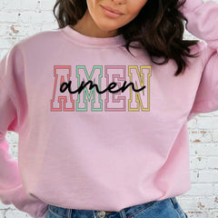 Amen | Modern Faithful Declaration Sweatshirt - Luckets.com