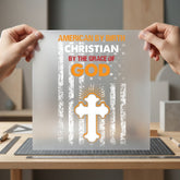 American Birth Christian Grace Christian Faith Ready to Press DTF Transfer for Dtf