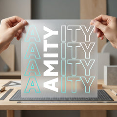 Amity Type Stack Retro Retro Aesthetic Ready to Press DTF Transfer for Dtf