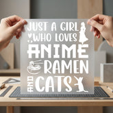 Anime Ramen Cats Kawaii Mom Dad Ready to Press DTF Transfer for Dtf