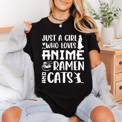 Anime Ramen Cats Kawaii Mom Dad Ready to Press DTF Transfer for Dtf