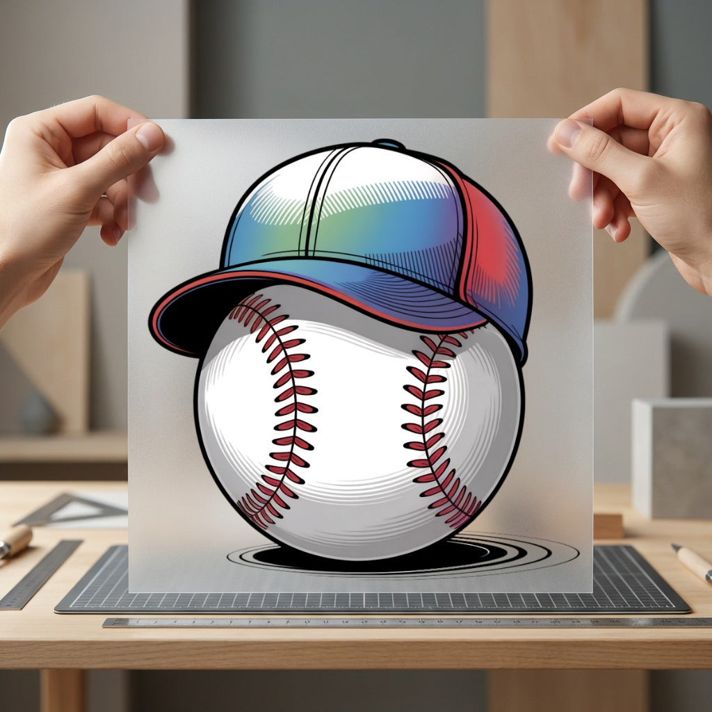 Baseball Cap Sports Fan Mom Dad Ready to Press DTF Transfer for Dtf