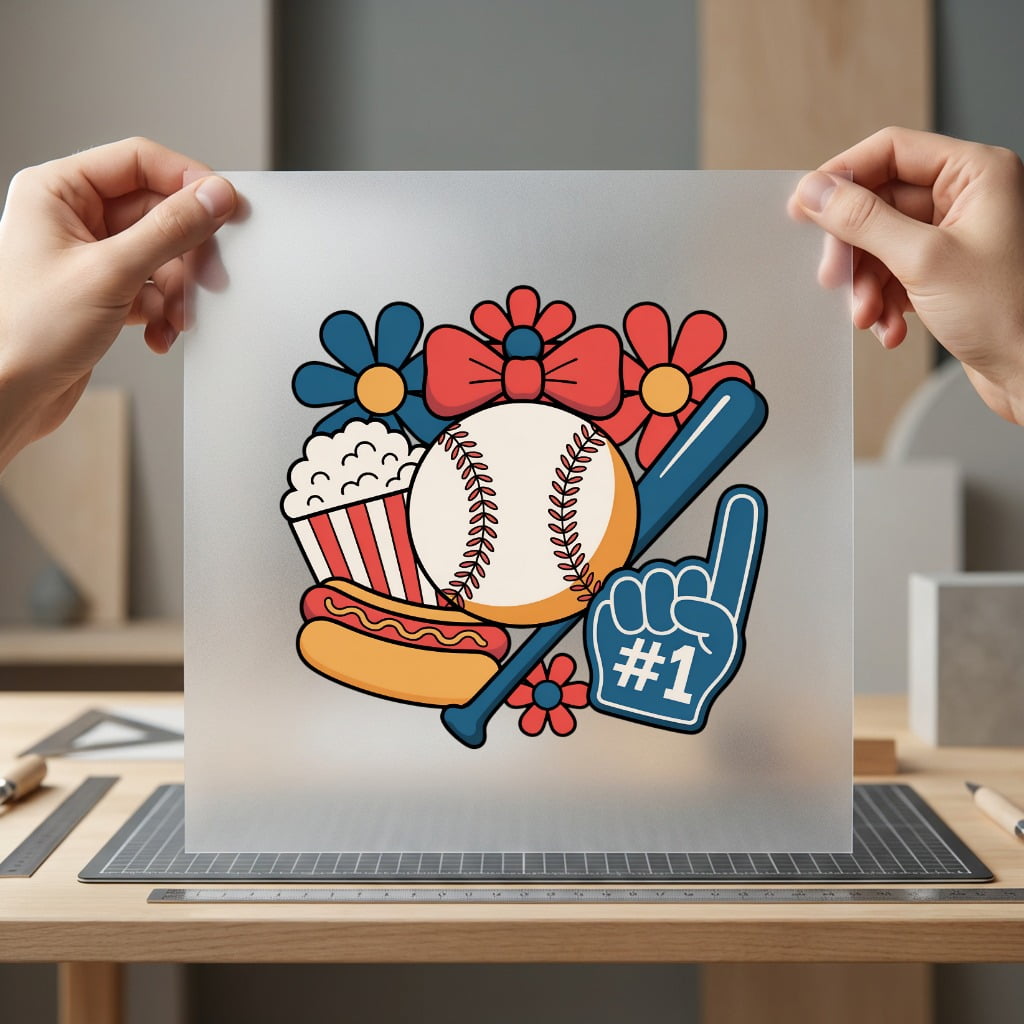 Baseball Game Day Retro Summer Mom Ready to Press DTF Transfer for Dtf