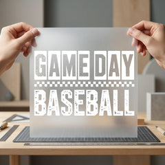 Baseball Game Day Sports Retro Fitness Ready to Press DTF Transfer for Dtf